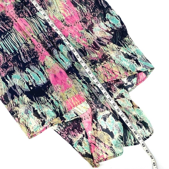 Everly Criss-cross back Midi Halter Dress Sz S - Picture 12 of 13